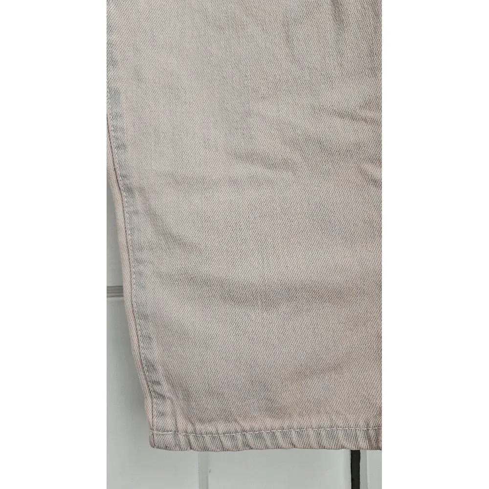 Madewell The MOMJEAN‎ Crop Jean 27 Pink Blue Tie Dye 5 POCKETS